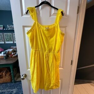 LOFT Plus Sunlit Yellow Top